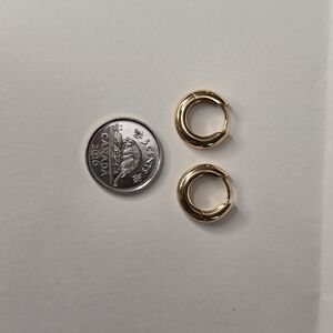 Pandora Gold Hoop Earrings